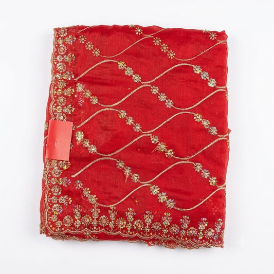 One Min(Readymade) Ready To Wear Saree With embroidery work