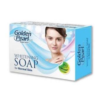 Golden Pearl Glowing Whitening Soap | Daily Facial & Body Cleanser for Normal, Dry, Oily & Acne-Prone Skin | Brightening & Deep Cleansing