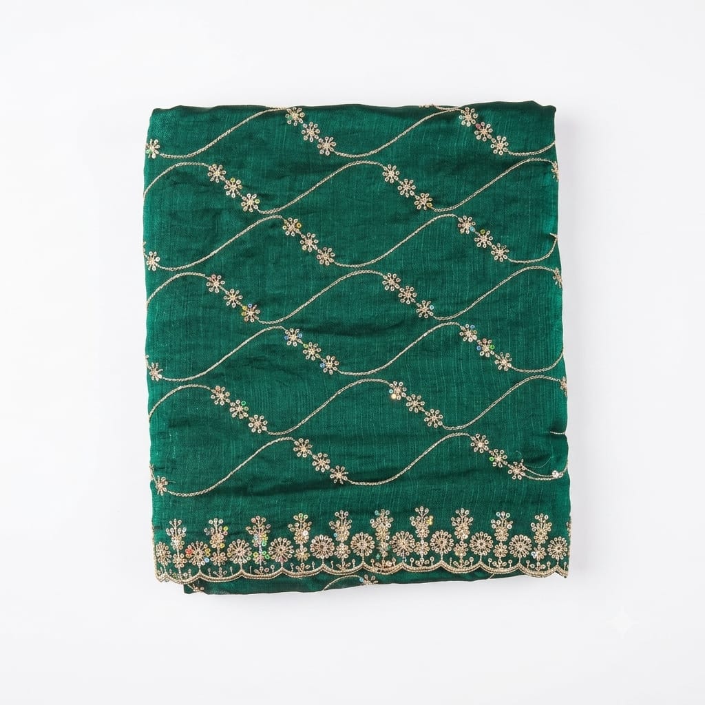 One Min(Readymade) Ready To Wear Saree With embroidery work