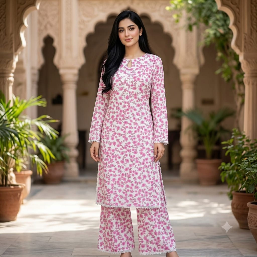 Women's Printed Pakistani Cord Sets I Salwar Kameez I Summer Fabric- Loose Fit, 20 Designs Size S-XXL -  Breathable Soft Suit Womenswear Aesthetics Asian Clothes Salwar Summer