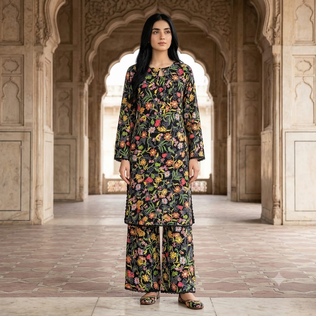 Women's Printed Pakistani Cord Sets I Salwar Kameez I Summer Fabric- Loose Fit, 20 Designs Size S-XXL -  Breathable Soft Suit Womenswear Aesthetics Asian Clothes Salwar Summer