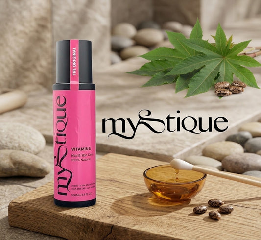 Mystique Vitamin E Hair & Skin Care Oil 100ml – Nourishing Oil for Hair & Skin