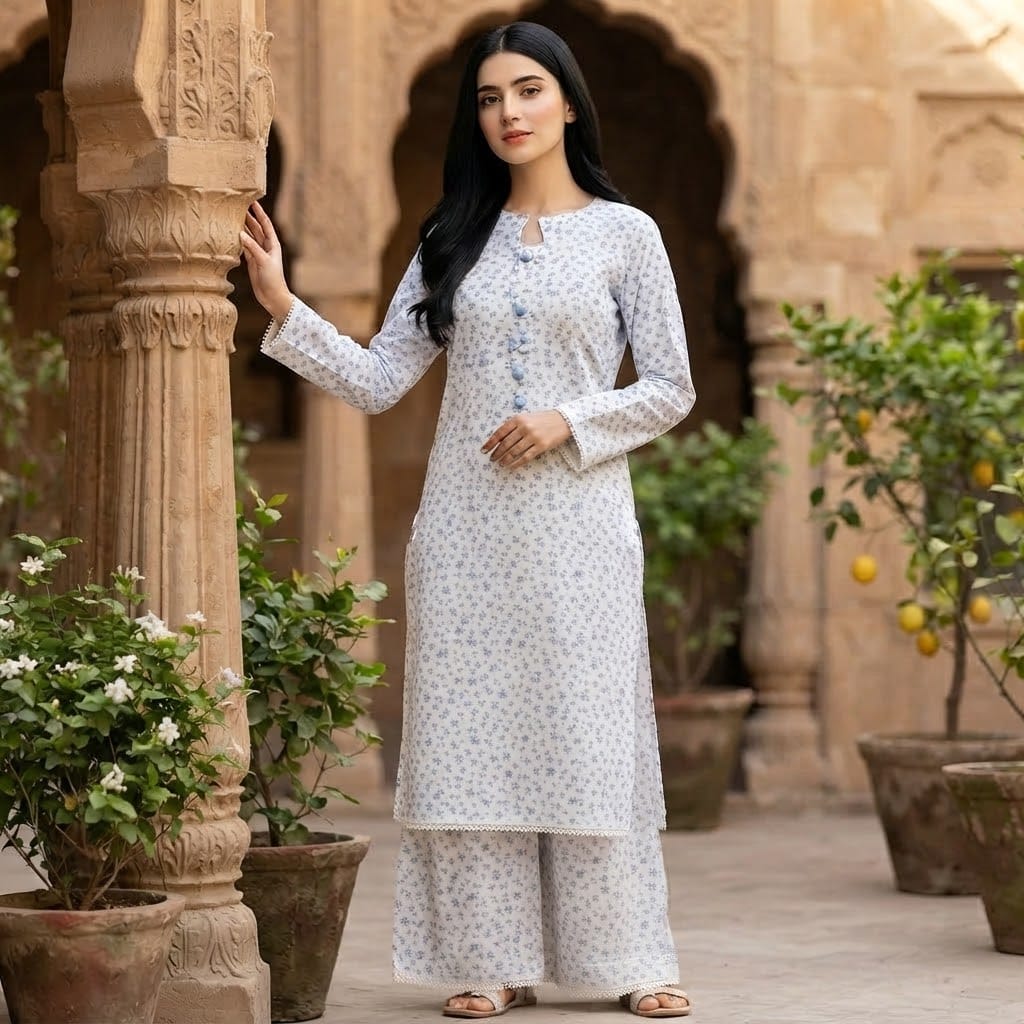 Women's Printed Pakistani Cord Sets I Salwar Kameez I Summer Fabric- Loose Fit, 20 Designs Size S-XXL -  Breathable Soft Suit Womenswear Aesthetics Asian Clothes Salwar Summer