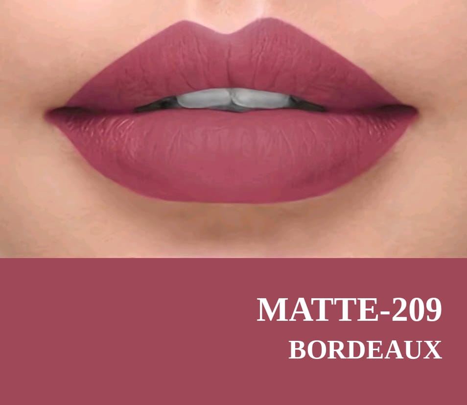 Medora Matte Finish Lipstick | Long Lasting Lipstick | Soft Smooth Application | Matte Lip Color Makeup | Beauty Cosmetic Lipstick for Women