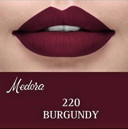 Medora Matte Finish Lipstick | Long Lasting Lipstick | Soft Smooth Application | Matte Lip Color Makeup | Beauty Cosmetic Lipstick for Women