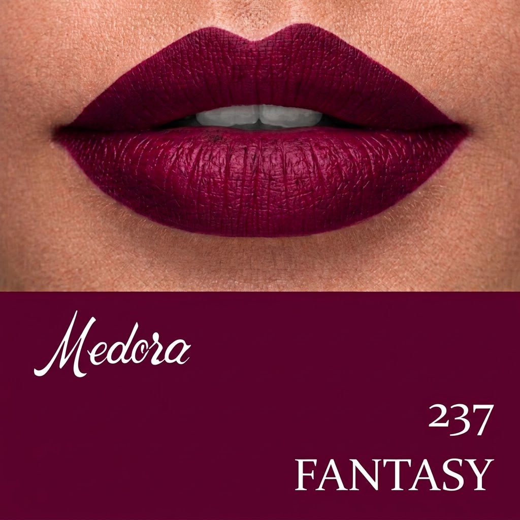 Medora Matte Finish Lipstick | Long Lasting Lipstick | Soft Smooth Application | Matte Lip Color Makeup | Beauty Cosmetic Lipstick for Women