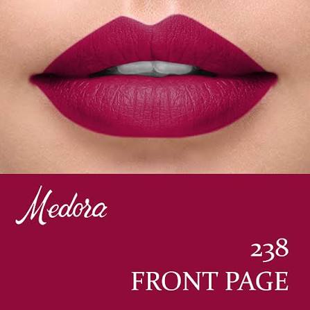 Medora Matte Finish Lipstick | Long Lasting Lipstick | Soft Smooth Application | Matte Lip Color Makeup | Beauty Cosmetic Lipstick for Women