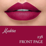 Medora Matte Finish Lipstick | Long Lasting Lipstick | Soft Smooth Application | Matte Lip Color Makeup | Beauty Cosmetic Lipstick for Women