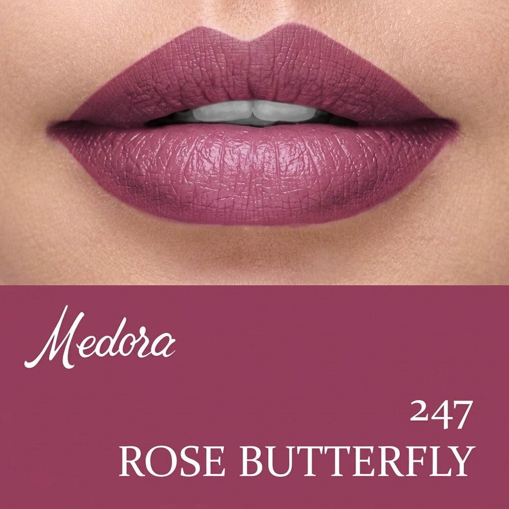 Medora Matte Finish Lipstick | Long Lasting Lipstick | Soft Smooth Application | Matte Lip Color Makeup | Beauty Cosmetic Lipstick for Women