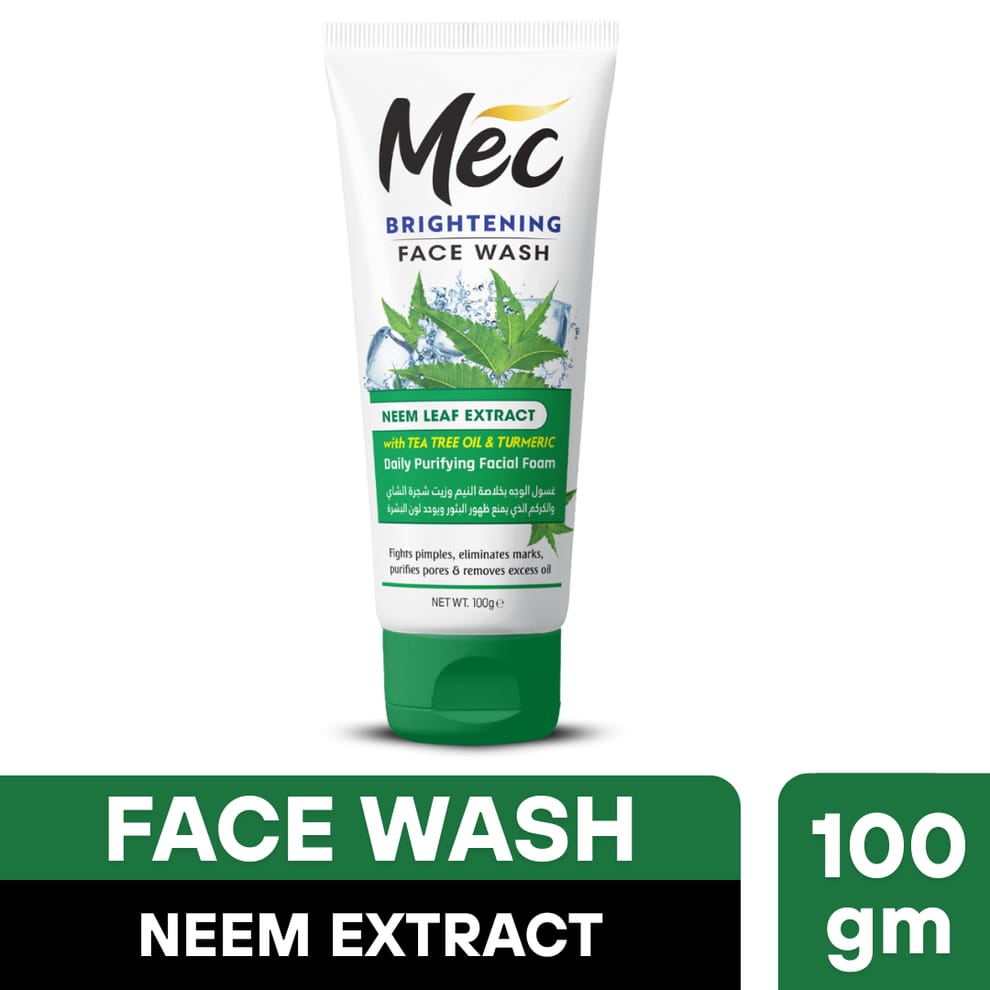 Mec Brightening Flawless Bright Face Wash 100gm