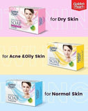 Golden Pearl Glowing Whitening Soap | Daily Facial & Body Cleanser for Normal, Dry, Oily & Acne-Prone Skin | Brightening & Deep Cleansing