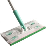 Jetmop Starter Kit – Floor Mop with 12 x Lemon Scented Antibacterial Floor Wipe Refills, Disposable Wet Cleaning Pads, Multi-Surface Hard Floor Cleaner for Kitchen, Bathroom, Laminate, Tile & Wood Floors