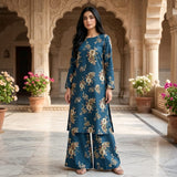 Women's Printed Pakistani Cord Sets I Salwar Kameez I Summer Fabric- Loose Fit, 20 Designs Size S-XXL -  Breathable Soft Suit Womenswear Aesthetics Asian Clothes Salwar Summer