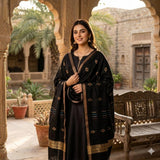 Women's Lightweight Shawl Wrap – Traditional Motif Printed Dupatta, Soft Polyester Scarf for Weddings, Festivals, and Casual Wear