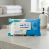 Soft Touch Antibacterial Wet Wipes – 72 Pieces | Ultra Protection Hygienic Clean Everyday Personal Care Wipes