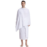 Adult Kids Ihram Towel Prayer Cloth Haj Umrah Makkah Ihram Haram Clothing 2 Piece