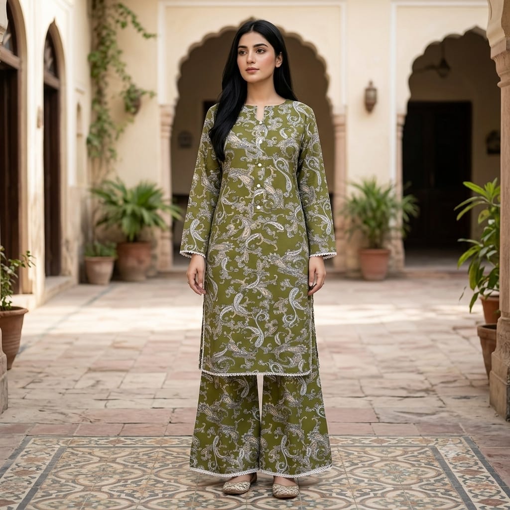 Women's Printed Pakistani Cord Sets I Salwar Kameez I Summer Fabric- Loose Fit, 20 Designs Size S-XXL -  Breathable Soft Suit Womenswear Aesthetics Asian Clothes Salwar Summer