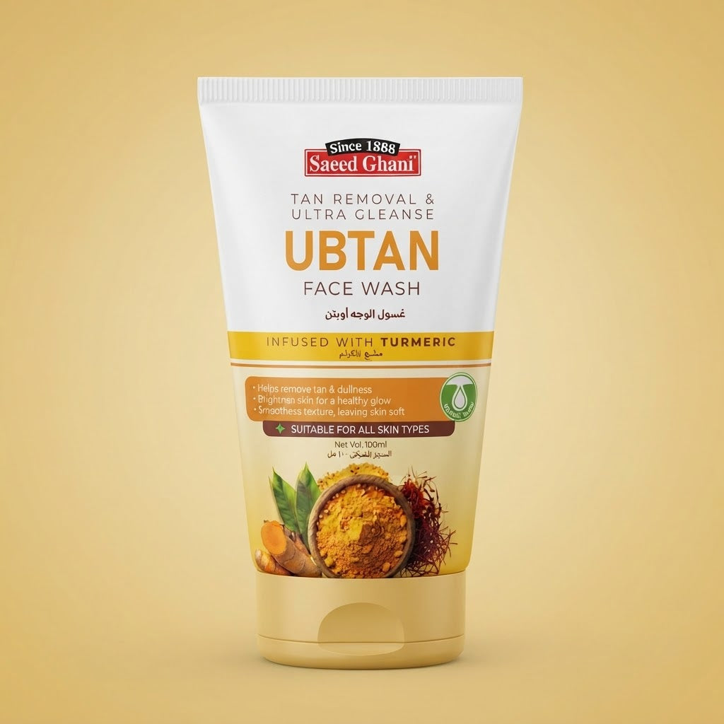 Saeed Ghani Ubtan Tan Removal & Ultra Cleanse Face Wash