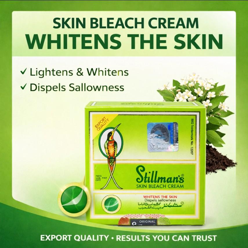 Stillman’s Skin Bleach Cream 28g – Face & Body Brightening Cream for Dark Spots, Hyperpigmentation, Uneven Skin Tone, Skin Lightening & Complexion Enhancement