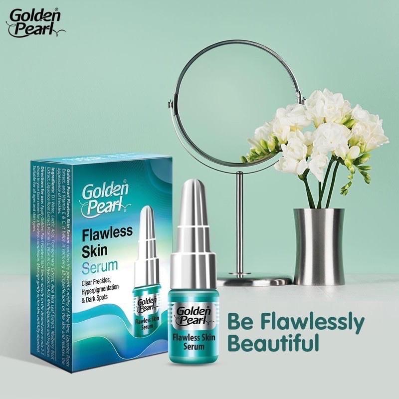 Golden Pearl Flawless Skin Serum 3ml - Dark Spot Remover, Hyperpigmentation Treatment, Skin Brightening & Radiance Serum for Glowing Clear Skin
