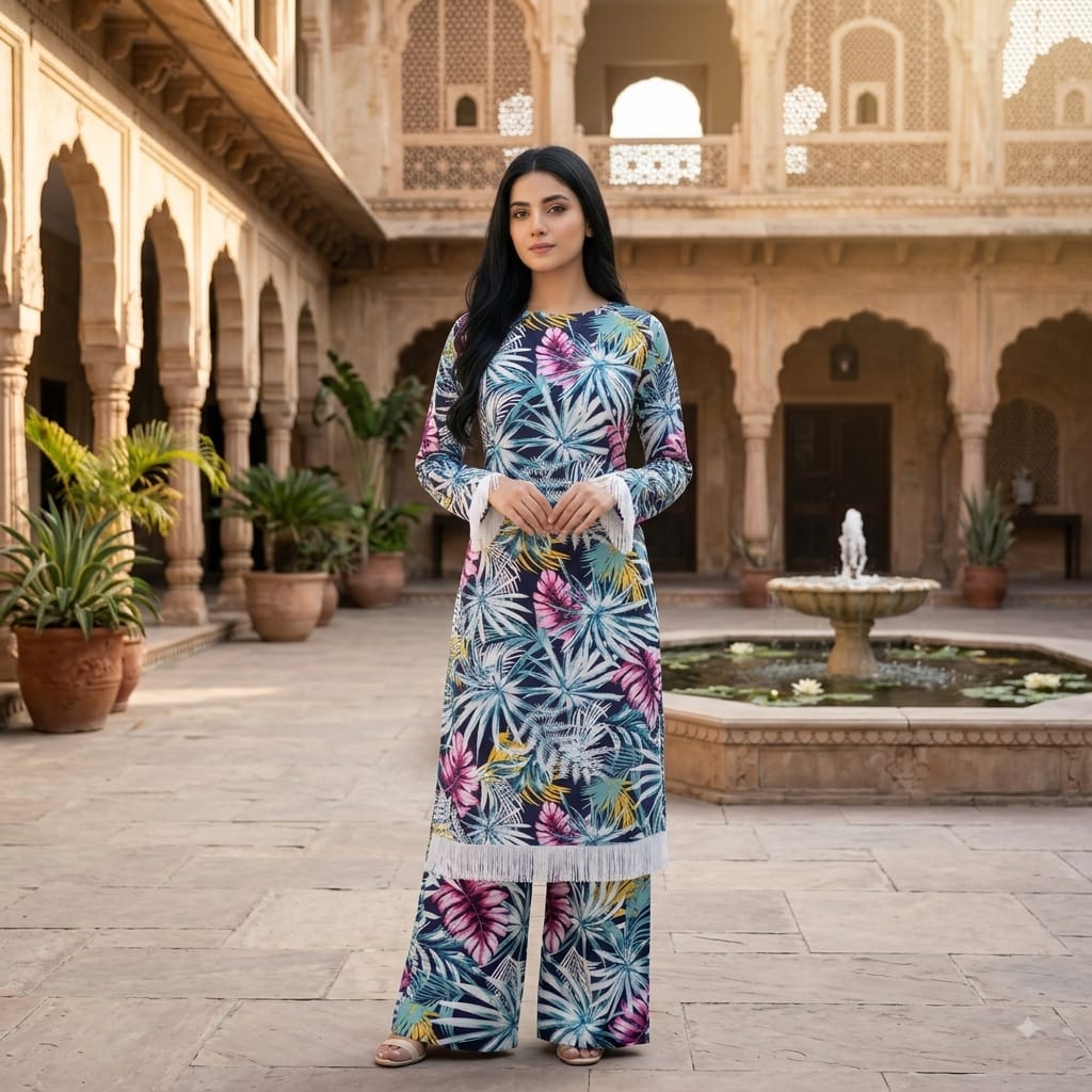 Women's Printed Pakistani Cord Sets I Salwar Kameez I Summer Fabric- Loose Fit, 20 Designs Size S-XXL -  Breathable Soft Suit Womenswear Aesthetics Asian Clothes Salwar Summer