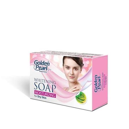 Golden Pearl Glowing Whitening Soap | Daily Facial & Body Cleanser for Normal, Dry, Oily & Acne-Prone Skin | Brightening & Deep Cleansing