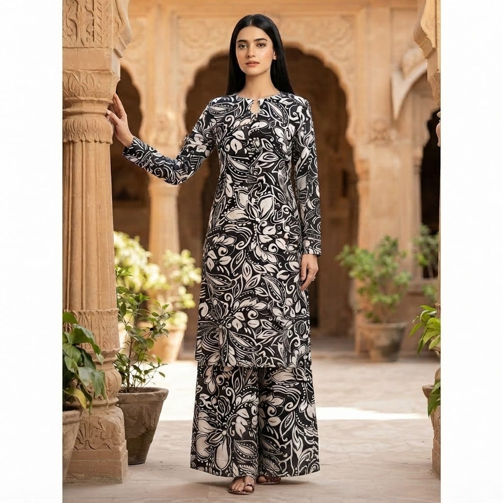 Women's Printed Pakistani Cord Sets I Salwar Kameez I Summer Fabric- Loose Fit, 20 Designs Size S-XXL -  Breathable Soft Suit Womenswear Aesthetics Asian Clothes Salwar Summer