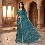 Light Weight 2 Toned Shamoo Silk Organza Saree with Rich Zari Work for Women | Luxury Traditional Party Wear Saree with Stitched Blouse Piece | Elegant Wedding, Reception & Festive Designer Saree Collection