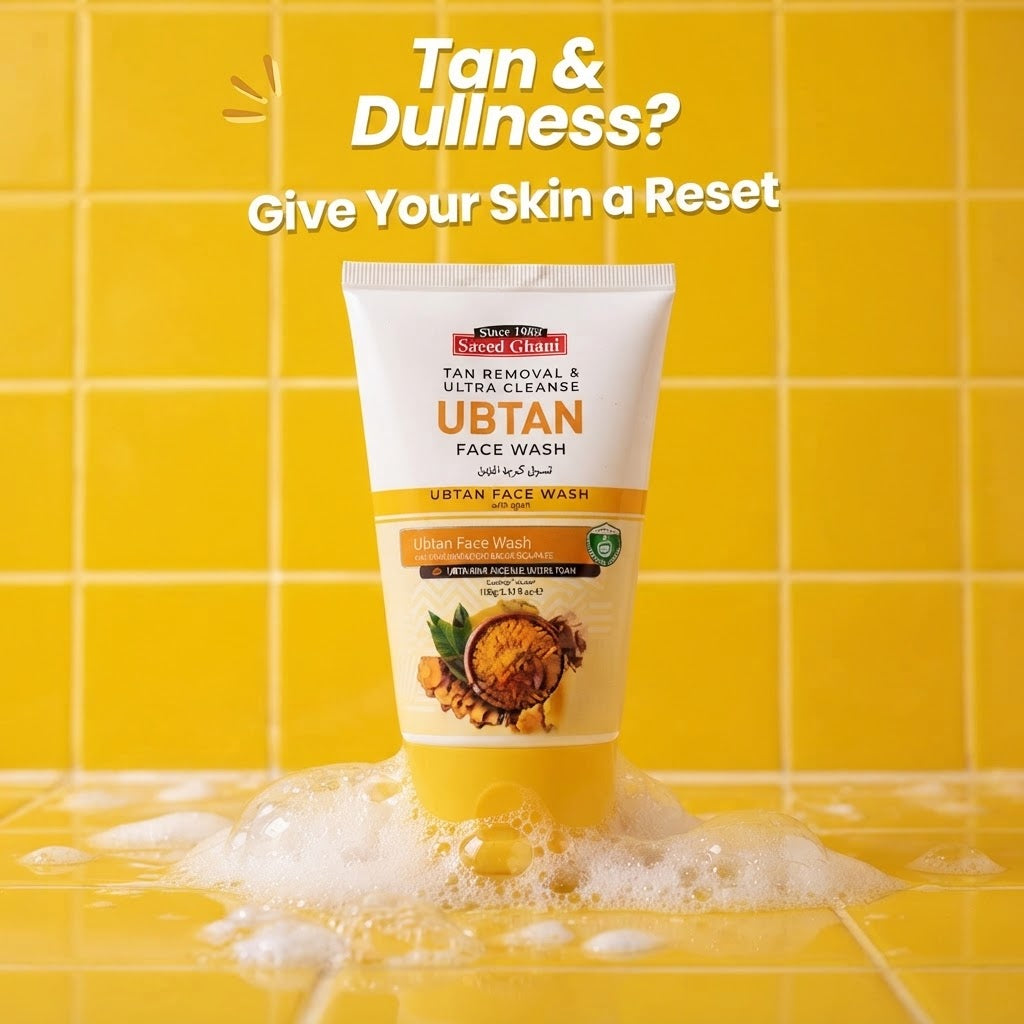 Saeed Ghani Ubtan Tan Removal & Ultra Cleanse Face Wash