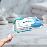 Soft Touch Antibacterial Wet Wipes – 72 Pieces | Ultra Protection Hygienic Clean Everyday Personal Care Wipes