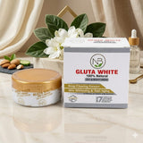 100% Natural Gluta White Day & Night Cream | Brightening Moisturizer | Hydrating Face Cream | Daily Skincare for All Skin Types