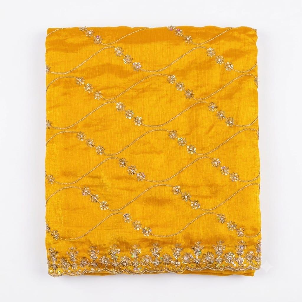 Light Weight 2 Toned Shamoo Silk Organza Saree with Rich Zari Work for Women | Luxury Traditional Party Wear Saree with Stitched Blouse Piece | Elegant Wedding, Reception & Festive Designer Saree Collection