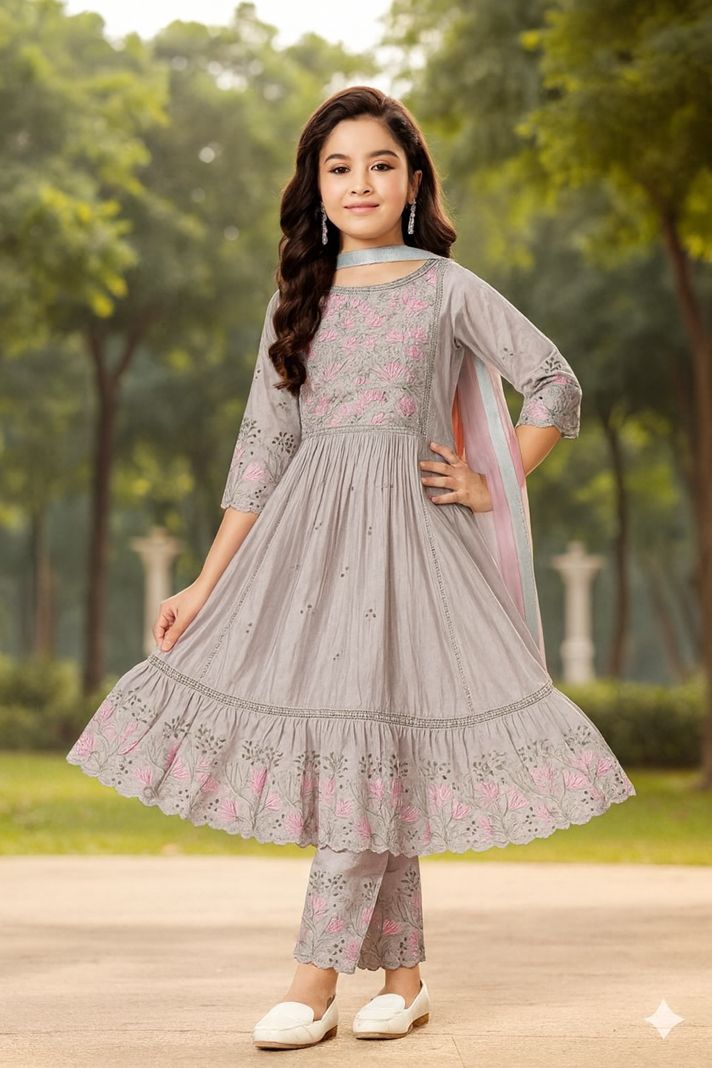 Girls Kids Luxury Shalwar Kameez with Dupatta Readymade Collection for Eid Celebrations kids wear Original, Embroidery, Formal, Outfit, Embroidered Pakistani Asian