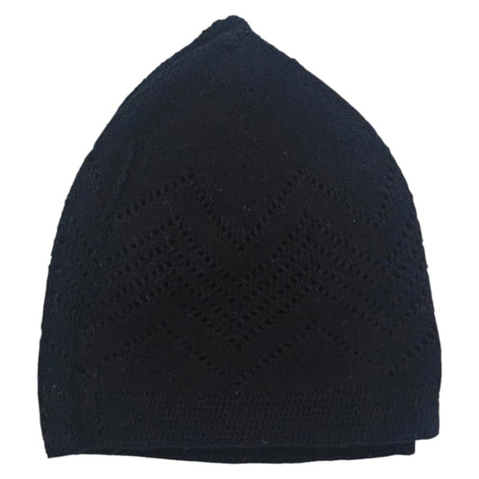 Mens Boys Topi Islamic Skull Cap Muslim Prayer Mosque Hat Kufi Head Wear Stretch-to-fit Breathable Fabric Lightweight Design Easy to Wear and Wash