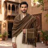 Pakistani Shawl for Men Large Oversize Meditation Blanket Traditional Wool Shawl Blanket Wrap Gift for Him Brother Father All Seasons
