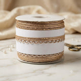 18 Mtrs Indian Lace Trim Roll Decorative Border for Salwar Kameez Dupatta Saree Kurti Lehenga Blouse Dress Making Sewing Craft DIY Ethnic Lace Ribbon Trim