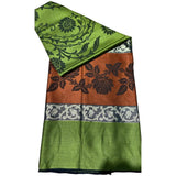 Beautiful high quality pashmina shawl printed border and centre full size 40/90 inches light weight