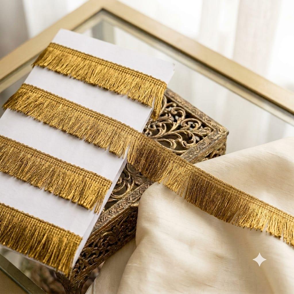18 Mtrs Indian Lace Trim Roll Decorative Border for Salwar Kameez Dupatta Saree Kurti Lehenga Blouse Dress Making Sewing Craft DIY Ethnic Lace Ribbon Trim