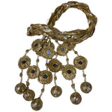 Indian Pakistani Paranda Punjabi Parandi Mehndi Jaago Mirror Bridal Patiala Hair Accessories for Traditional Bridal Looks
