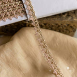 9 Mtrs Indian Lace Trim Roll Decorative Border for Salwar Kameez Dupatta Saree Kurti Lehenga Blouse Dress Making Sewing