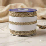 18 Mtrs Indian Lace Trim Roll Decorative Border for Salwar Kameez Dupatta Saree Kurti Lehenga Blouse Dress Making Sewing Craft DIY Ethnic Lace Ribbon Trim