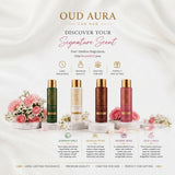 Oud Aura Arabian Oud Body Spray 100ml For Him & Her 8 Fragrance Options