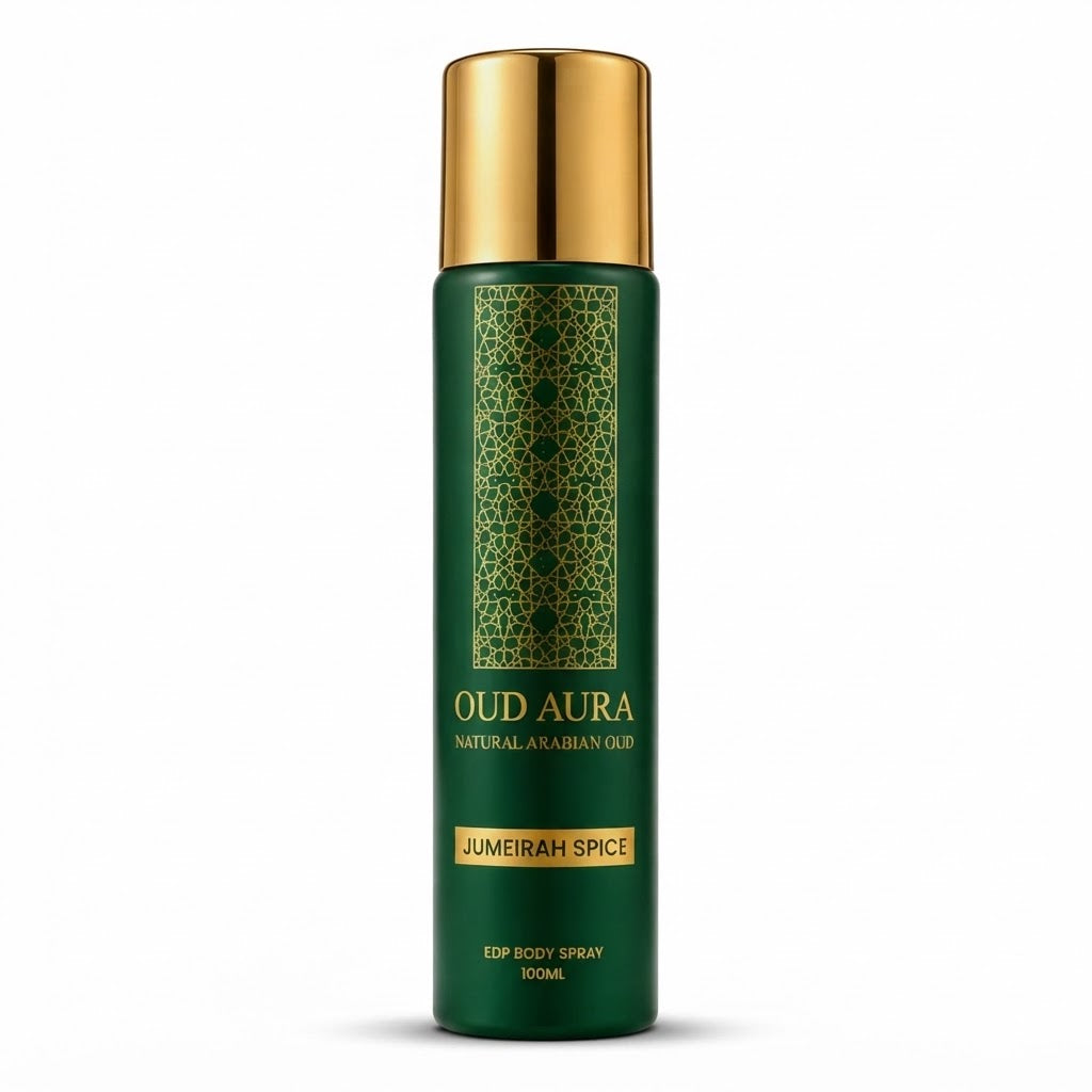Oud Aura Arabian Oud Body Spray 100ml For Him & Her 8 Fragrance Options