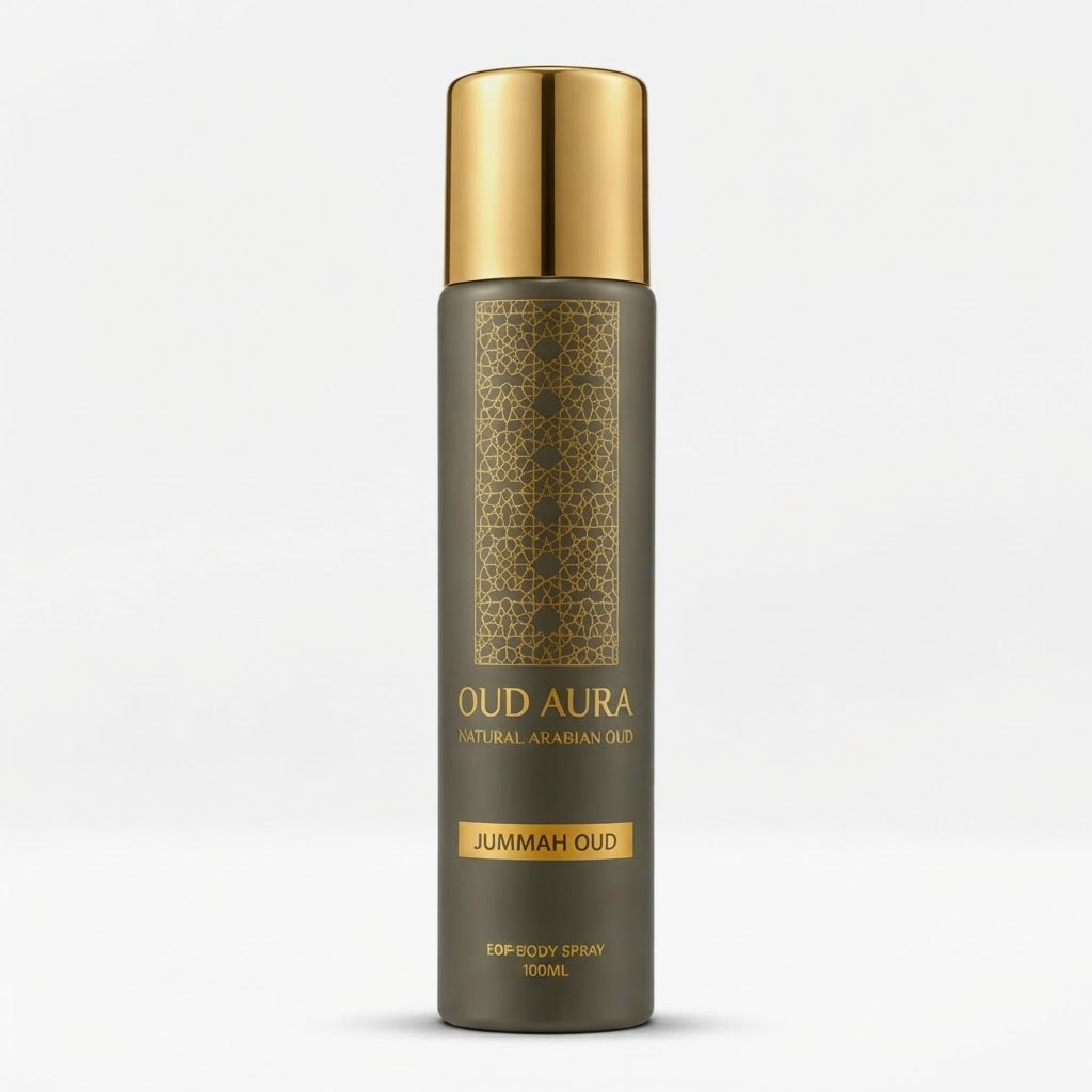 Oud Aura Arabian Oud Body Spray 100ml For Him & Her 8 Fragrance Options