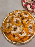 Artificial Flower Gajra bangle for Mehndi Favors Traditional Indian Decoration. Sold In Single and Pairs