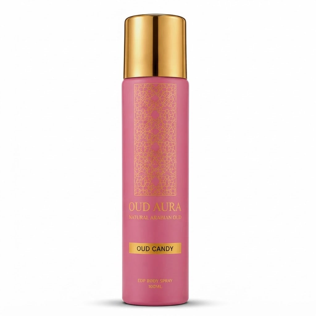 Oud Aura Arabian Oud Body Spray 100ml For Him & Her 8 Fragrance Options
