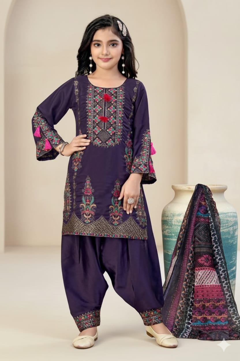 Girls Kids Luxury Shalwar Kameez with Dupatta Readymade Collection for Eid Celebrations kids wear Original, Embroidery, Formal, Outfit, Embroidered Pakistani Asian