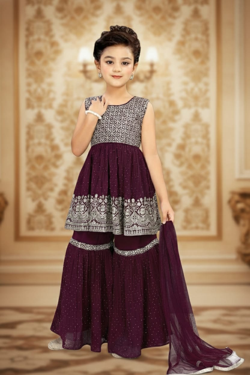 Girls Kids Luxury Shalwar Kameez with Dupatta Readymade Collection for Eid Celebrations kids wear Original, Embroidery, Formal, Outfit, Embroidered Pakistani Asian