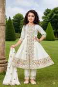 Girls Kids Luxury Shalwar Kameez with Dupatta Readymade Collection for Eid Celebrations kids wear Original, Embroidery, Formal, Outfit, Embroidered Pakistani Asian