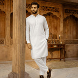 Men's Shalwar Kameez Traditional Clothing In Multiple Colours With Long Sleeves And Button Front Comes With Shalwar And Kameez